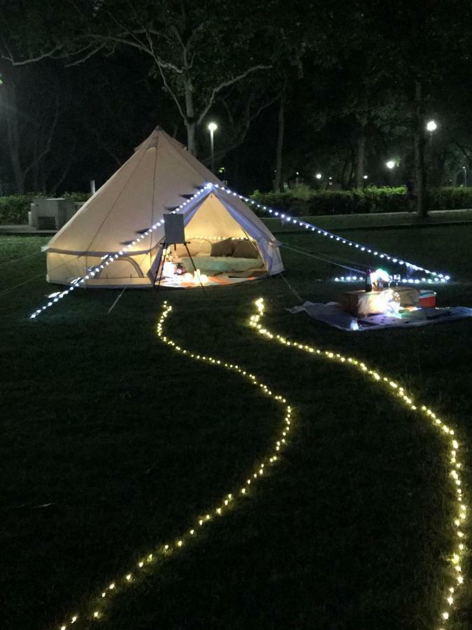 Glamping Kaki - Medium Bell Tent Singapur Exteriér fotografie