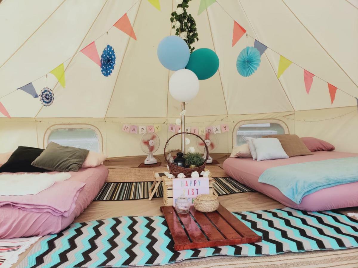 Glamping Kaki - Medium Bell Tent Singapur Exteriér fotografie