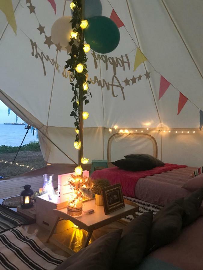 Glamping Kaki - Medium Bell Tent Singapur Exteriér fotografie