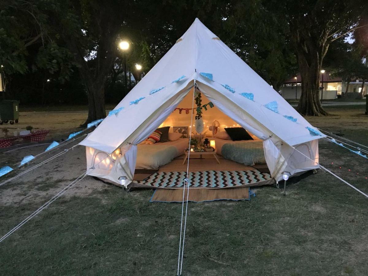 Glamping Kaki - Medium Bell Tent Singapur Exteriér fotografie