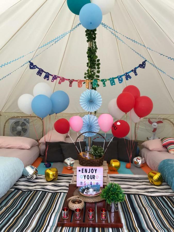 Glamping Kaki - Medium Bell Tent Singapur Exteriér fotografie