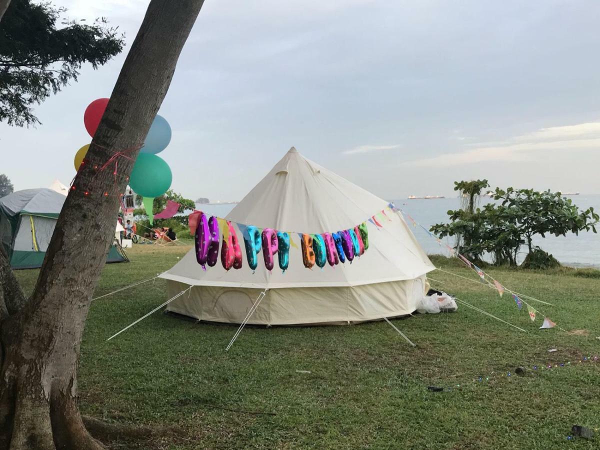 Glamping Kaki - Medium Bell Tent Singapur Exteriér fotografie