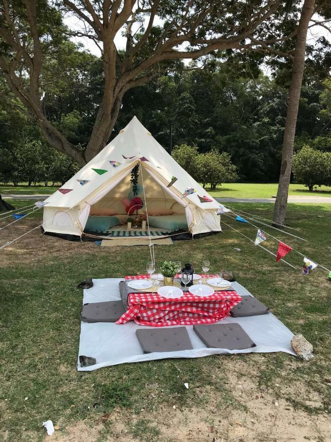 Glamping Kaki - Medium Bell Tent Singapur Exteriér fotografie