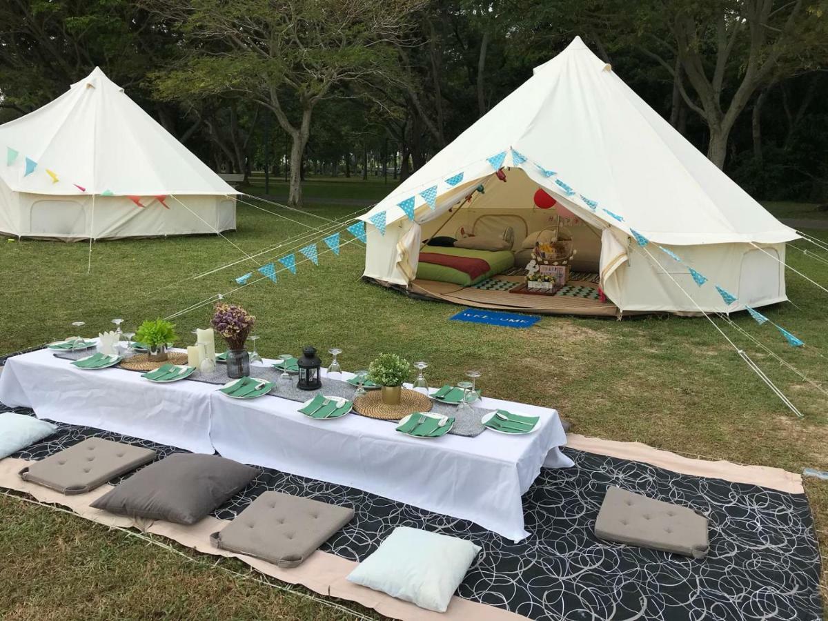 Glamping Kaki - Medium Bell Tent Singapur Exteriér fotografie